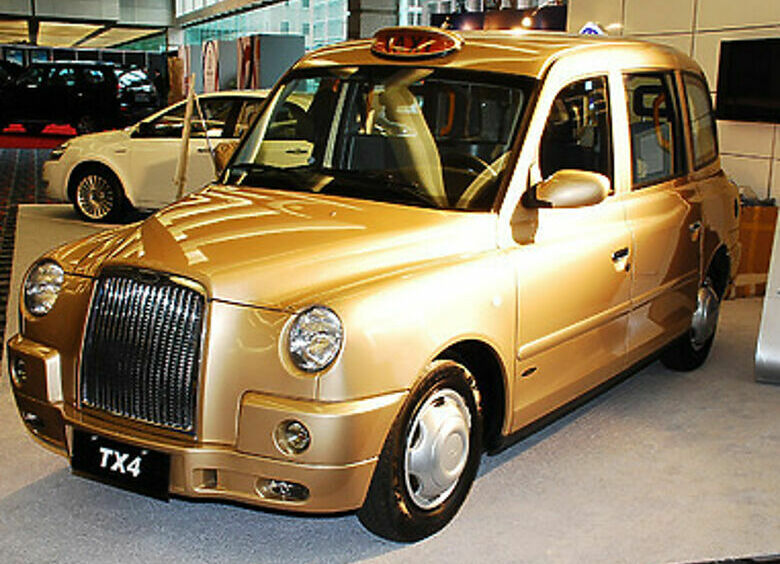 Изображение Китайцы позолотят лондонское такси