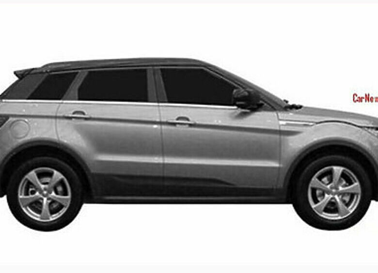 Изображение «Landwind» клонировал Range Rover Evoque