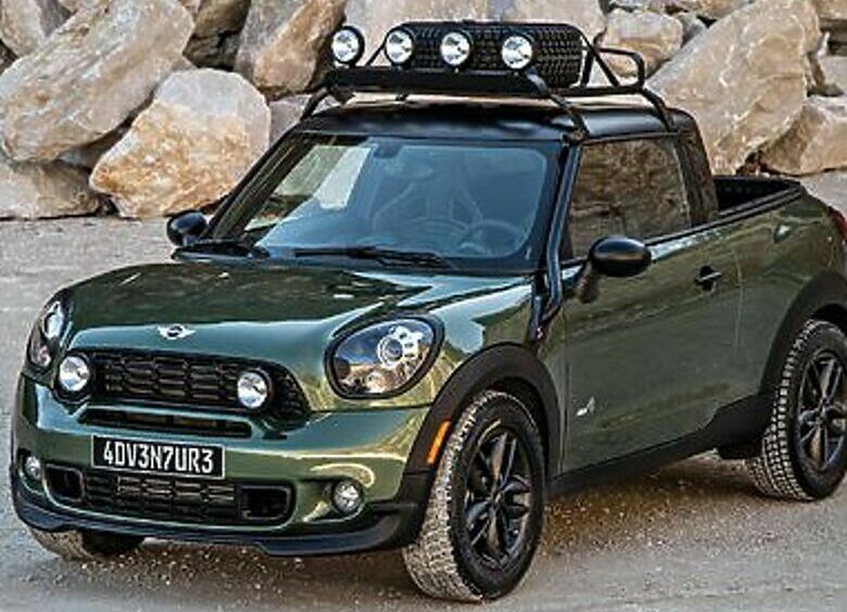 Изображение Из MINI Paceman сделали пикап