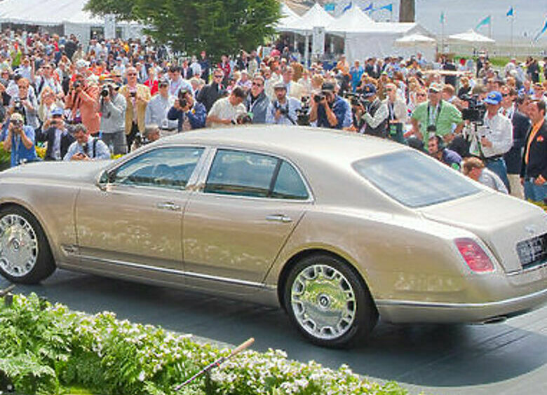 Изображение «Bentley» выпустил «юбилейный» Mulsanne