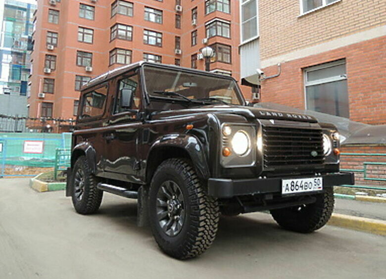 Изображение Land Rover Defender 90 : теперь и с хорошей «печкой»