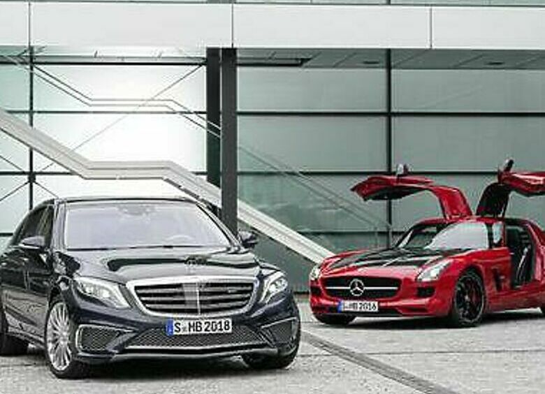 Изображение «Mercedes» подготовил прощальный SLS AMG