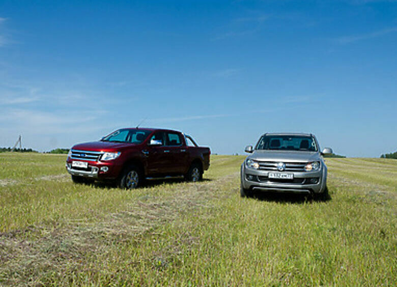 Изображение Ford Ranger VS Volkswagen Amarok: Das Lieferwagen? Yes, Pick it up!