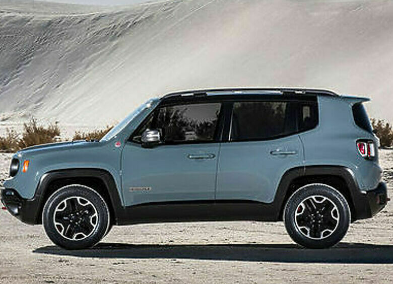 Изображение Jeep Renegade встал на конвейер