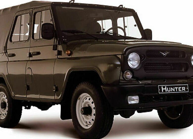 Изображение UAZ Hunter остался без дисковых тормозов