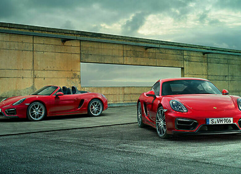 Изображение Porsche Boxster и Cayman получили приставку GTS