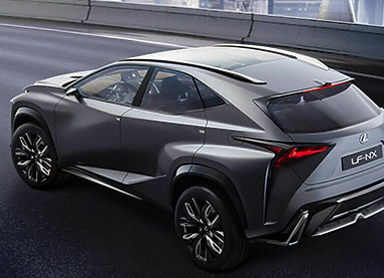 Изображение Концептуальный Lexus LF-NX пойдет в серию