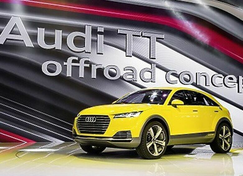 Изображение Audi TT offroad concept привезут на Московский автосалон