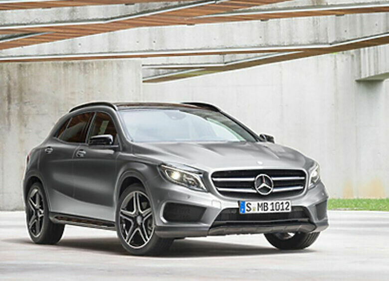 Изображение Mercedes GLA: А-класс из «качалки»