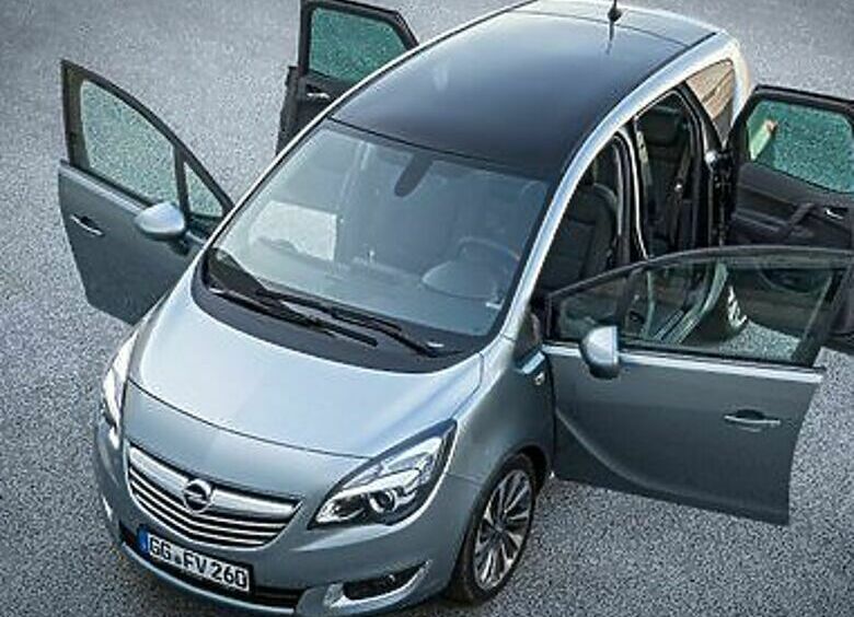 Изображение «Opel» показал обновленный Meriva