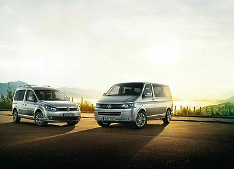 Изображение «Volkswagen» представил Multivan и Caddy в спецверсиях «CUP»
