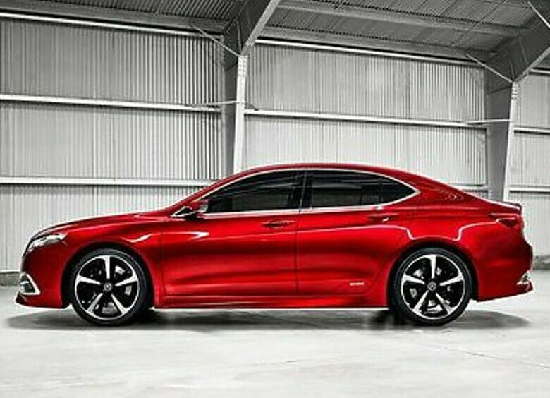 Изображение Японцы представили серийную Acura TLX