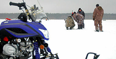 Irbis Dingo T125 и подледный лов