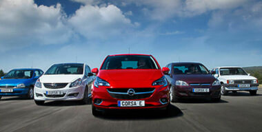 Opel Corsa: от A до E