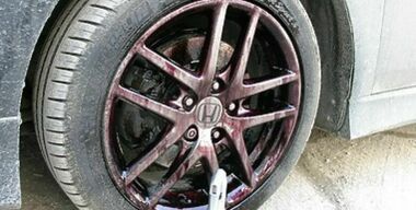 Диски в фиолетовом цвете