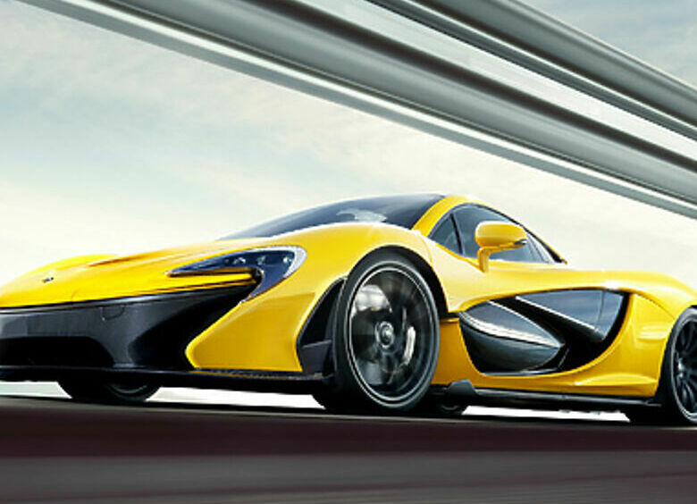 Изображение McLaren P1 официально представлен