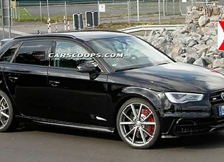 Изображение Audi RS3 вышла на дорожные тесты