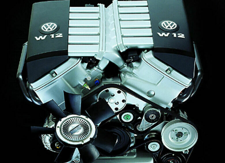 Изображение «Volkswagen» ставит на VR-двигатели