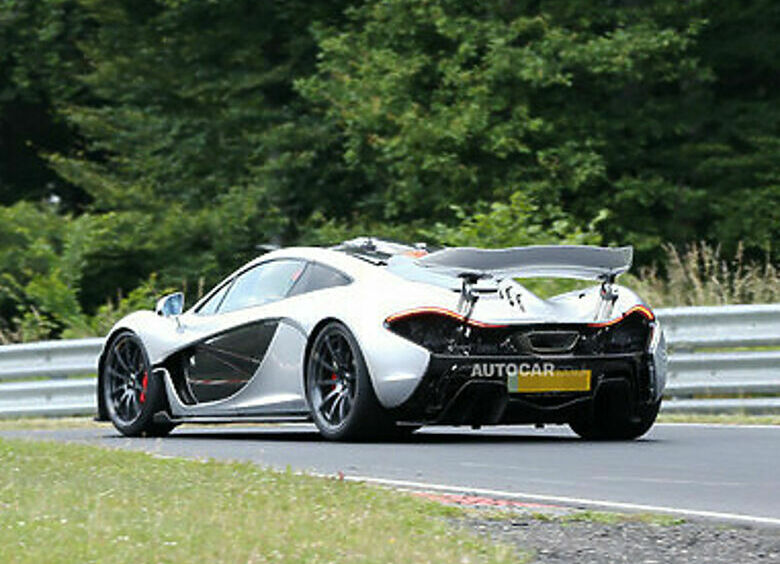 Изображение McLaren P1 стал недосягаем на Северной Петле