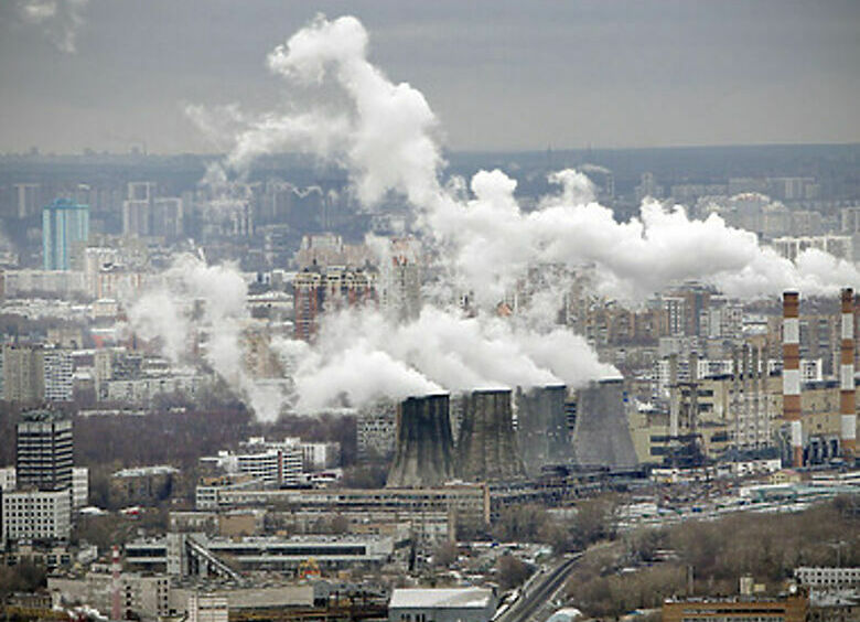 Изображение Автомобили душат Москву выбросами