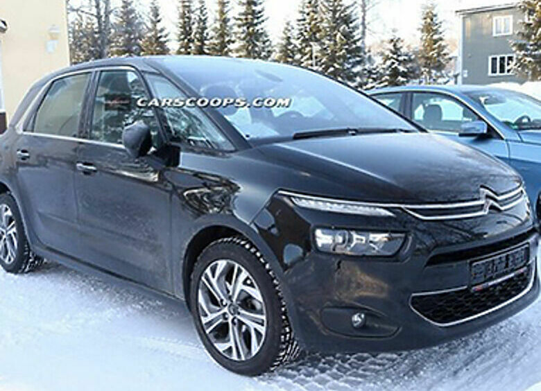 Изображение Новый Citroёn C4 Picasso засекли на тестах