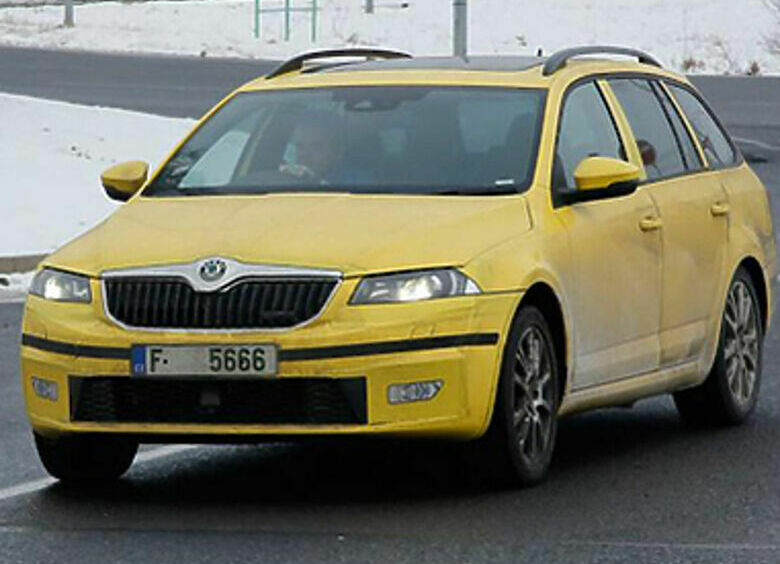 Изображение Skoda Octavia vRS почти не скрывается