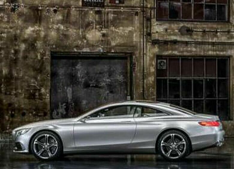 Изображение Mercedes S-class Coupe Concept оказался не похож на одноименный седан