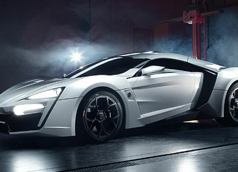 Изображение Lykan Hypersport: салон в алмазах