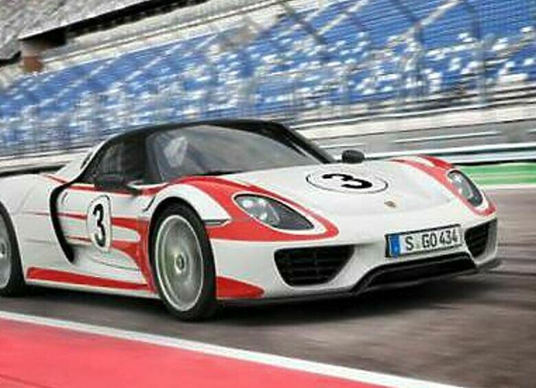 Изображение Porsche 918 Spyder официально поступил в продажу