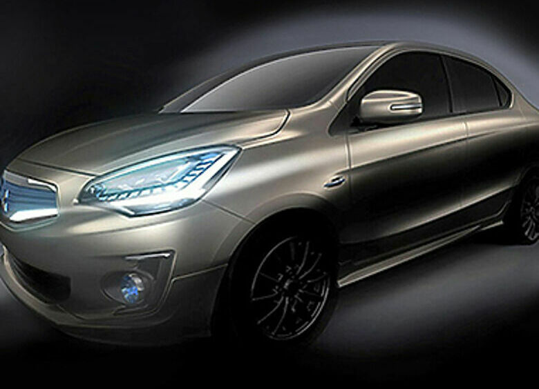 Изображение В сети появился скетч Mitsubishi Concept G4