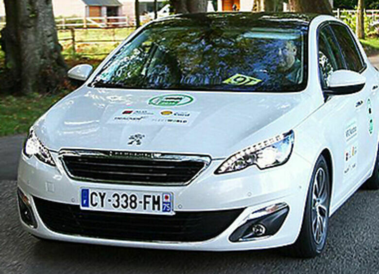 Изображение Peugeot отличились в экомарафоне