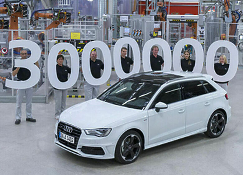 Изображение Audi A3 пошла на четвертый миллион