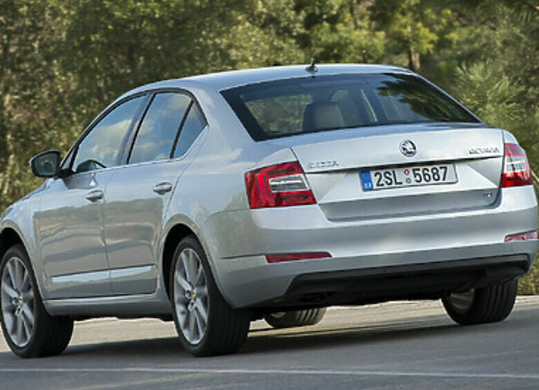 Изображение Skoda Octavia позеленела «дизелем»