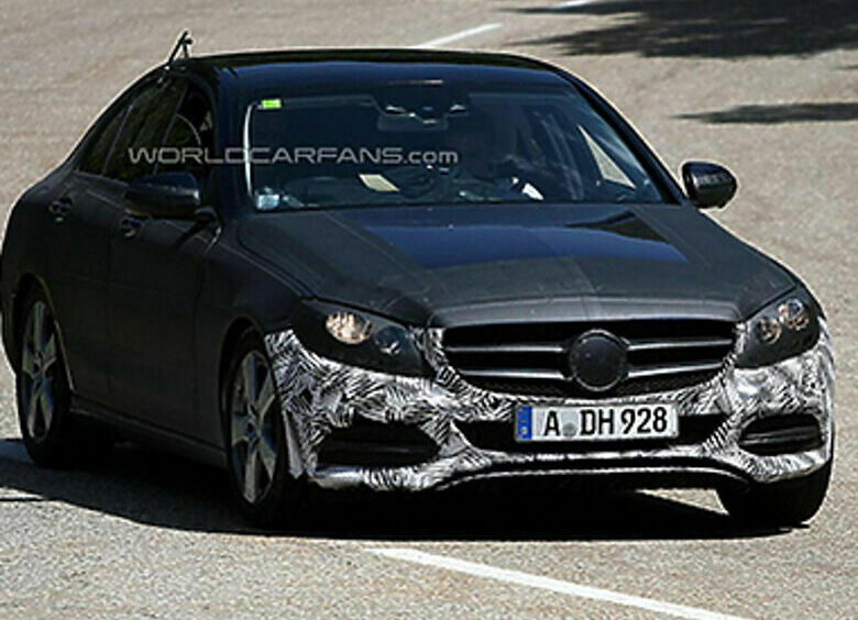 Изображение Новый Mercedes-Benz C-Class попался на тестах