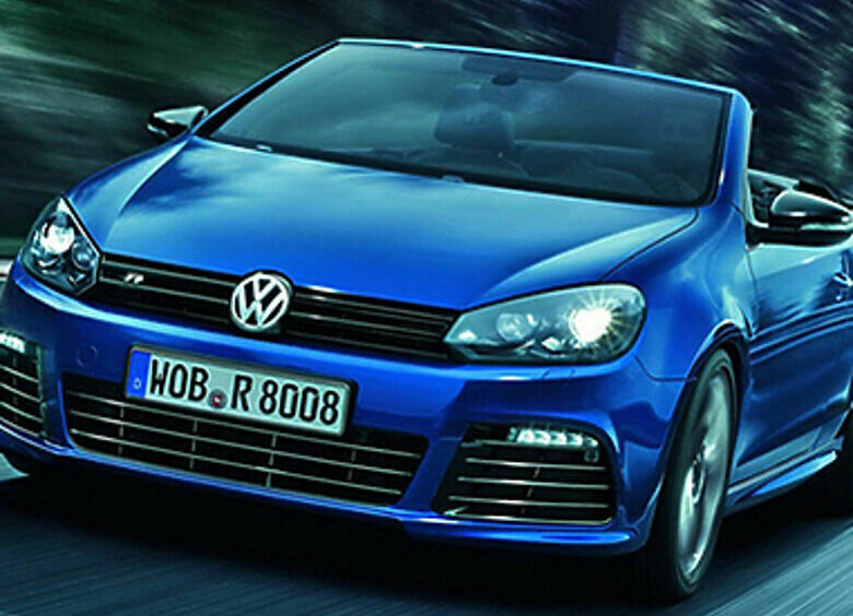 Изображение Немцы представили кабриолет Volkswagen Golf R