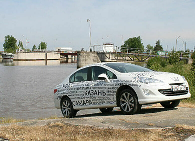 Изображение Peugeot 408: полярный маршрут