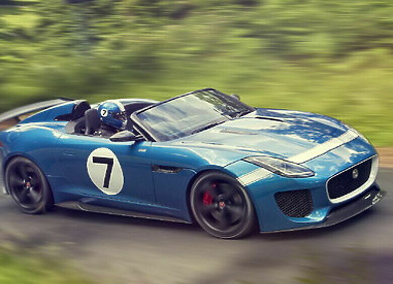 Изображение «Jaguar» привез в Гудвуд спидстер Project 7