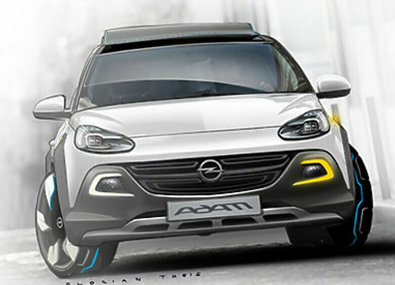 Изображение Opel покажет вседорожный Adam