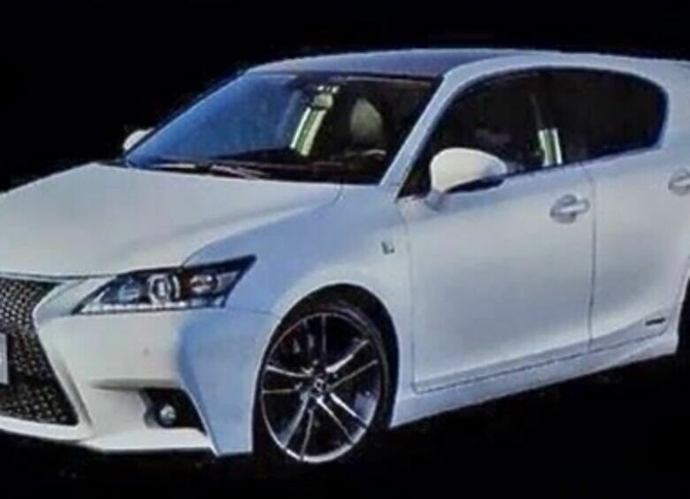 Изображение Lexus CT200h подвергся рестайлингу