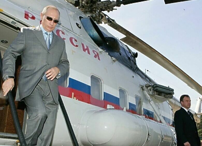 Изображение Как вертолет Путина чемпионат DTM остановил