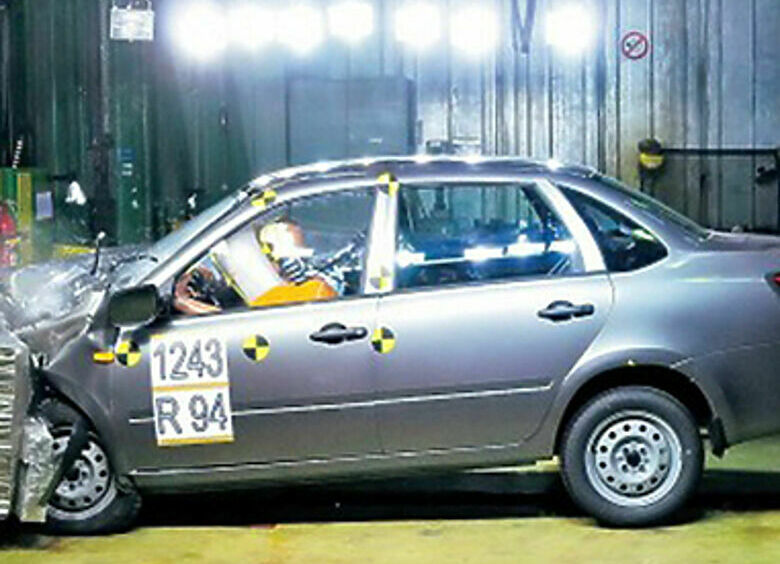 Изображение Lada Granta не осмелилась на EuroNCAP