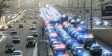 Синее ведерко против беспредела на дорогах. ВИДЕО