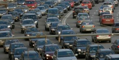 Москва покраснела от пробок