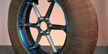 Безвоздушные шины Goodyear Spring Tire для эксплуатации в жесточайших условиях на Луне и на Земле