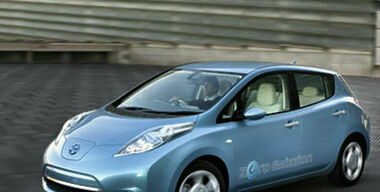 Nissan превратил Leaf в генератор