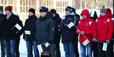 ГАИ играет в футбол