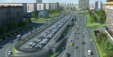 Развязка на Соколе заработает в 2012 году