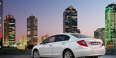 Сначала седан