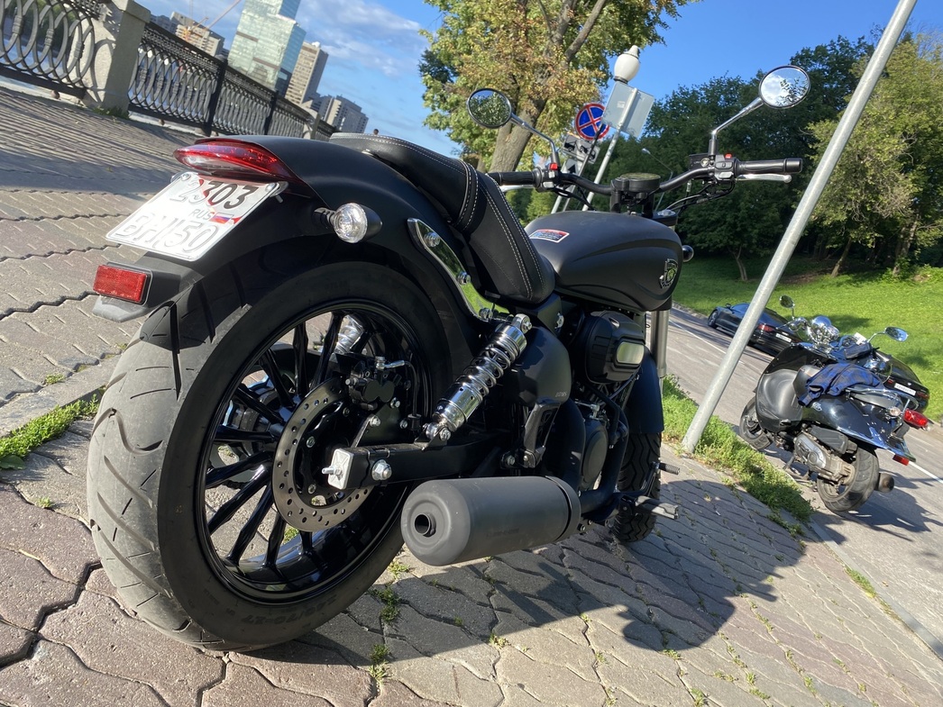 Брутал из Ханчжоу: тест-райд стильного «китайца» Benda Funrider 125 ...