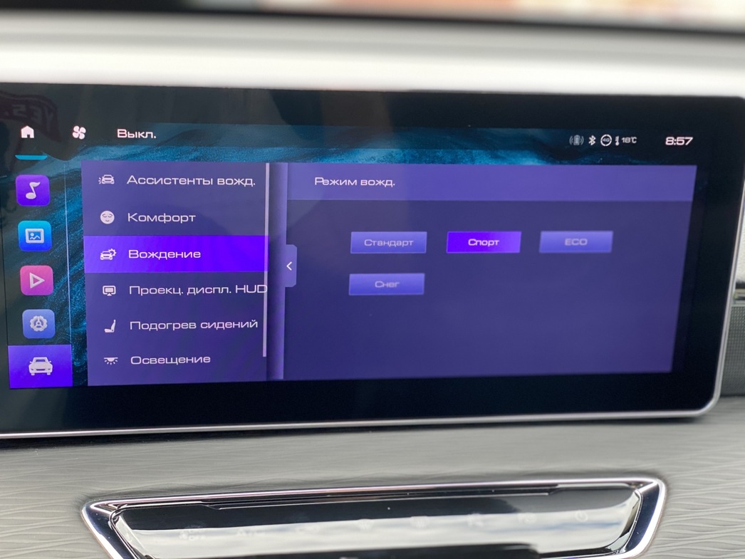 Настроить машину "под себя" лучше один раз и навсегда, и больше не отвлекаться от дороги.